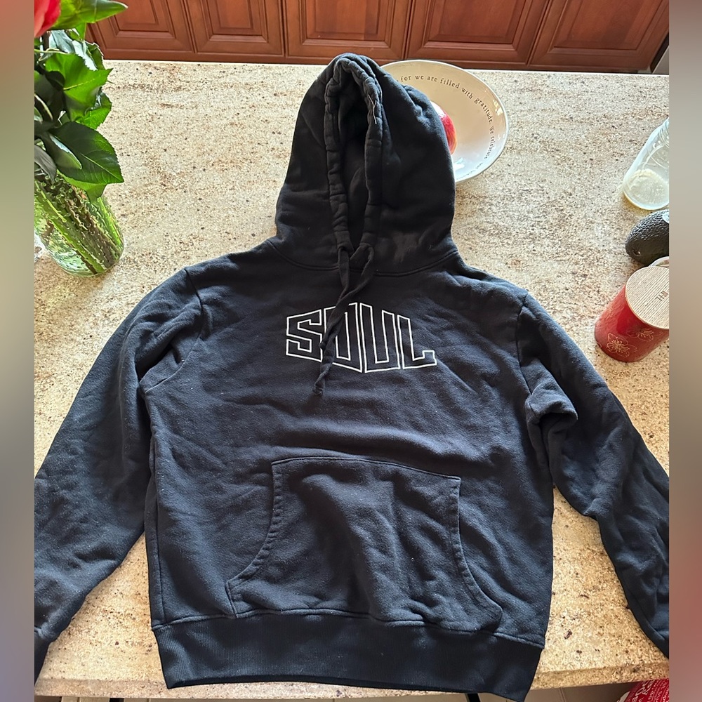 SoulCycle Black Logo Hoodie